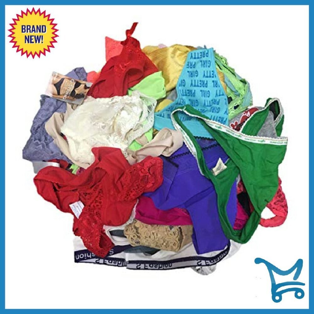 24-Pack Women's Cotton Thongs G-Strings Assorted Styles US Sizes - Picture 5 of 8